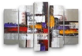 Картина за стена от 5 части върху платно - Wallity