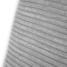 Детски пуф от рипсено кадифе в цвят горчица Om 85 – SLOWDOWN