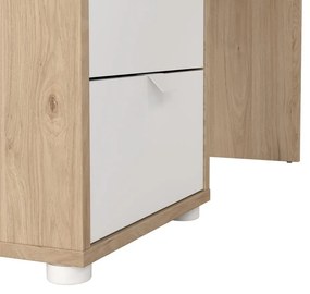 Работна маса с дъбов плот 100x150 cm Sign - Tvilum