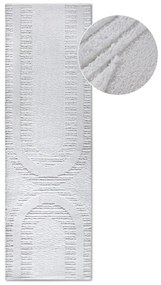 Кремава пътека 80x240 cm Bartoux Cream White – Elle Decoration