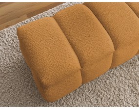 Пейка от букле в цвят жълта охра – Bobochic Paris