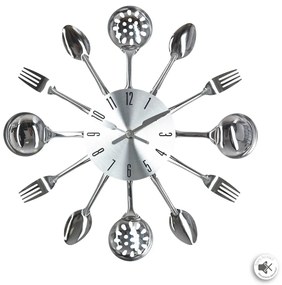 Стенен часовник atmosphera Utensil, Ø38 см, Метал
