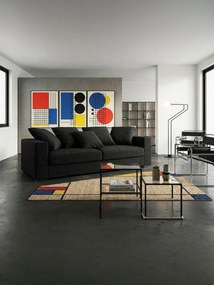 Диван Pilo two seater-160φ 90β cm.-Black