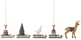 Свещник с коледен мотив от полирезин Dasher – Bloomingville