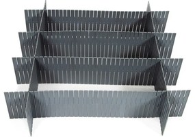 Комплект от 6 органайзера за чекмеджета Duro - Compactor
