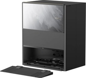 Прахосмукачка робот Dreame Aqua 10 Ultra Track RLR81CE-BK, 25000 Pa, 200 мин, 3.5/4 л, Сухо/мокро, AI камери, VersaLift DToF, Автоматично почистване на моп при 100°C, Черен