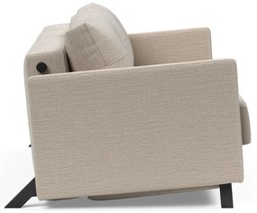 Бежов разтегателен диван с подлакътници , 160 см Cubed - Innovation