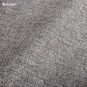 Сиво двойно легло 140x200 cm тапицирано с място за съхранение с включена подматрачна рамка Lotte – Meise Möbel