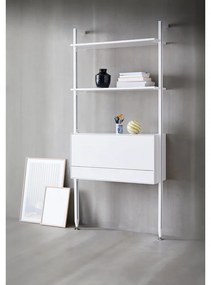 Бял шкаф за книги 94x210 cm Edge by Hammel - Hammel Furniture