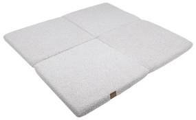 Бяло детско килимче за игра 120x120 cm – Meowbaby
