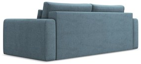 Светлосин разтегателен диван с място за съхранение 238 cm Kapua – Makamii