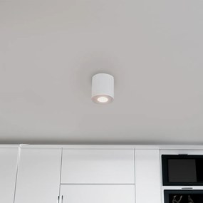 Модерен кръгъл прожектор за баня бял - Capa