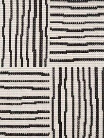 Черен/кремав килим за открито и закрито 120x170 cm Haringey Nightingale – Ted Baker