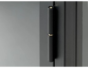 Черна метална маса за телевизор 132x52 cm Carmel - Unique Furniture