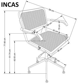 Офис стол INCAS