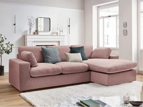Розов ъглов диван Belair – Bobochic Paris
