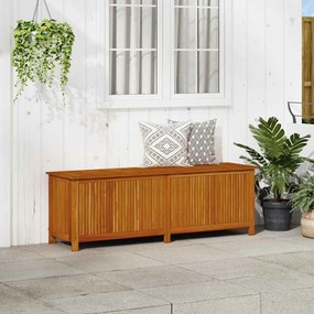 316499 vidaXL Градинска кутия за съхранение 175x50x58 см акациево дърво масив