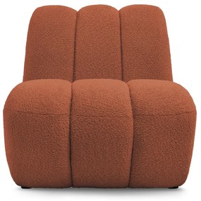 Кресло от прежда с примки от букле в тухлен цвят Janissaire – Bobochic Paris