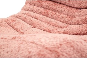 Розов пуф от букле Mask – Mauro Ferretti