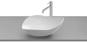 Умивалник върху плот, A327A13000, Roca, порцелан, бял, 38х55х18см