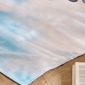 Синя памучна плажна кърпа 76x160 cm Octopus – Catherine Lansfield