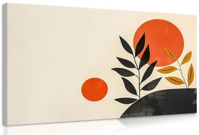 Картина на платно – Japandi листа