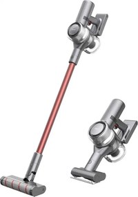 Разопакован: Вертикална прахосмукачка Dreame V11 VVN6, 450W, 150AW, 25000Pa, 125000 об/мин, 0.5 л, 3 режима, 90 мин, OLED, HEPA, Сив/червен