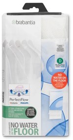 Калъф за маса за гладене Brabantia D 90300163, 135x45 см, 9 мм, PerfectFlow, Бял/Светлосин