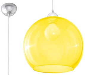 Жълто таванно осветително тяло Bilbao - Sollux