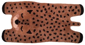 Детски памучен килим ръчна изработка , 65 x 125 cm Little Cheetah - Nattiot