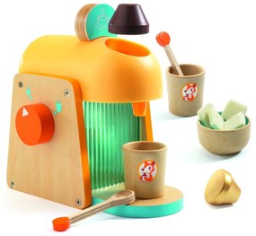 Комплект дървена кафемашина и аксесоари Espresso за деца - Djeco