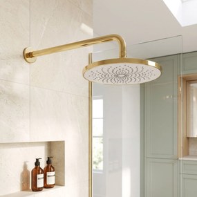 Кръгла душ глава REA JS-021 Gold Brush