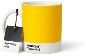 Жълта керамична чаша 375 ml Yellow 012 – Pantone