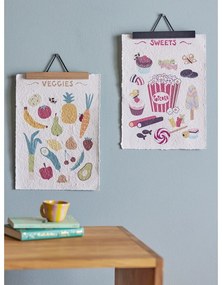 Детски картини в комплект от 2 броя 26x35 cm Papio – Bloomingville Mini