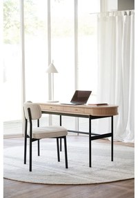 Бели и бежови трапезни столове в комплект от 2 броя Paisley - Rowico