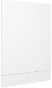 802554 vidaXL Панел за съдомиялна машина "Lyon", бял, 45x3x67 см, инженерно дърво
