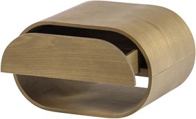 На няколко нива стенен рафт в естествен цвят 39 cm Momo – WOOOD