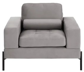 Светлосиво кресло Versailles – Ropez