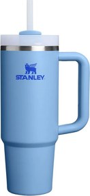 Син термос със сламка от неръждаема стомана 890 ml Quencher H2.O FlowState™ Tumbler Blue Sky – Stanley