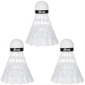 Stiga - Перца за бадминтон бели 3бр.