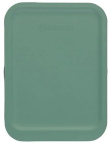Кош за разделно събиране на боклук Brabantia Sort&Go 1003234, 12 л, Дръжка, Възможност за стенен монтаж, Тъмнозелен