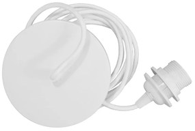 Бял кабел за окачване на осветителни тела, дължина 210 cm Rosette - UMAGE