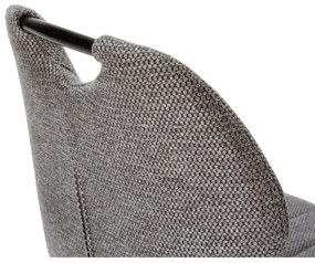 Сиви бар столове в комплект 2 бр. (височина на седалката 65 cm) Muli – Marckeric