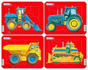 Larsen - Пъзел: Серия "Багери и камиони" – 10 части, малък