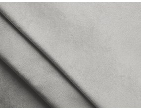 Светлосиво боксспринг легло 140x200 cm с място за съхранение Mikana – Makamii