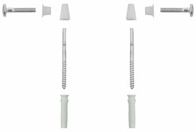 Комплект за фиксиране Roca Dama av0007600r Тоалетна Санитарно биде