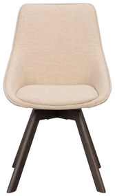 Бежови трапезни столове в комплект от 2 бр. Alison – Rowico