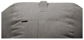 Пуф от рипсено кадифе в цвят горчица Roll 105 – SLOWDOWN