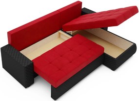 Ъглов диван Riverside-Kokkino-Mauro