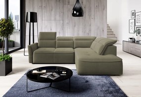 Ъглов диван Morello L-Xaki-Right